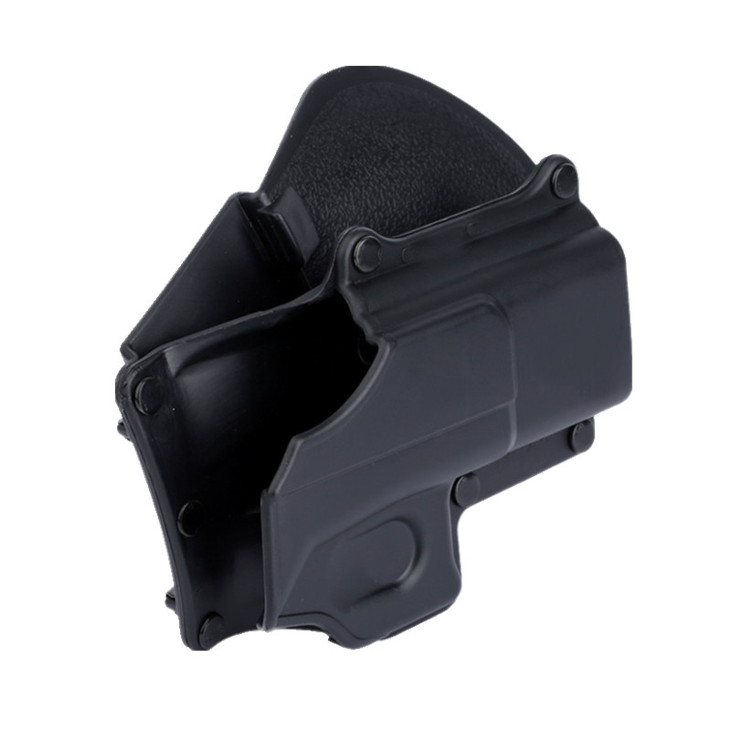 Image of Hunting Gun Pistols Holsters Right Hand Belt Loop Paddle Platform Tactical Pouch Protection for Glock 17 19 22 23 31 32 34 35