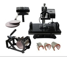 8 in 1 combo heat press machine for t shirts/mugs/caps/trays,combo heat press machine
