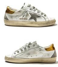 2015 New GGDB women shoes Golden Goose Super star Genuine Leather Gold casual shoes Men Women sport flats Low-Cut g23d121 p1