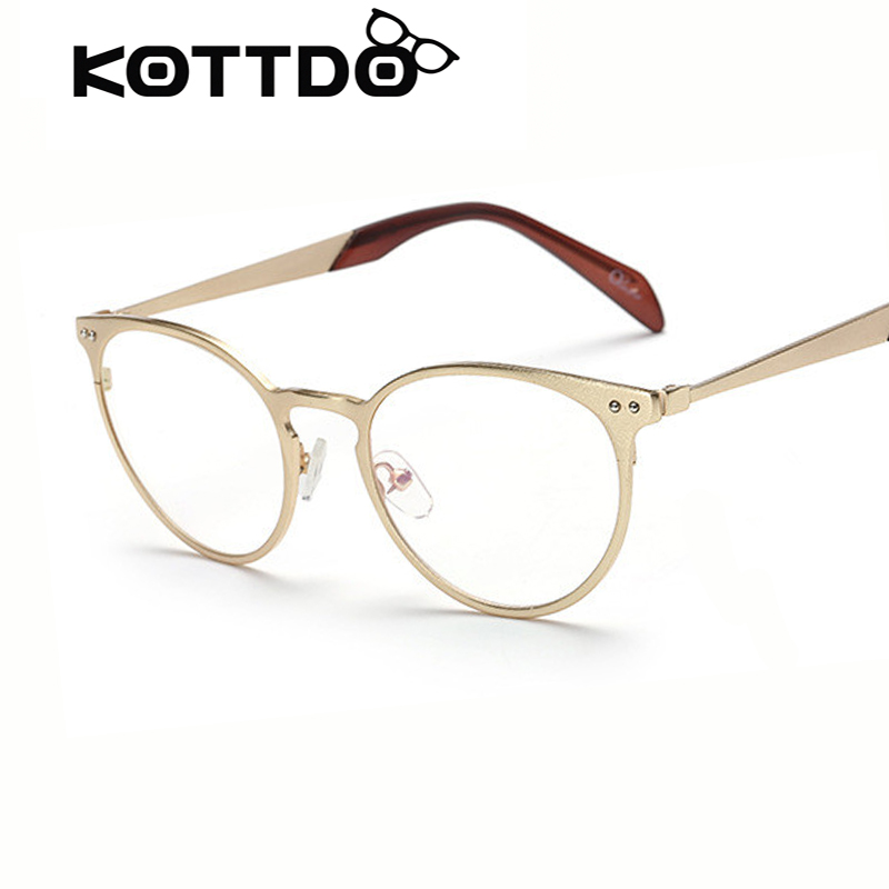 retro metal women s glasses frame brand designer for men women optical eye glasses spectacle frame