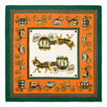 Fashion Summer Ladies Scarf Silk100 100cm Cclassics Swift Horse Design Twill Hand Towel