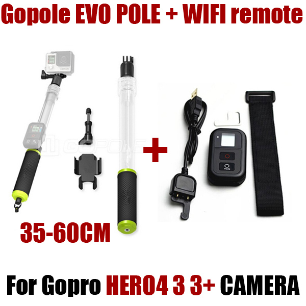 GoPro    EVO 14-24   Floaty  + wi-fi   gopole  Gopro HERO4 3 + 3  