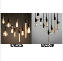 Eyourlife Edison Bulbs 220v 60w E27 Incandiscent Light Bulbs For Decoration Of Living Room Bedroom ST64