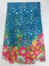 new design nigeria lace fabric sewing french lace fabric african cord lace fabric for woman paty dress free shipping MJKY139-2