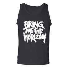 Top Quality Bring Me The Horizon Men Tank Tops 100 Men Tank Tops Round Neck Men