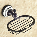 Free Shipping Wholesale and Retail Oil Rubbed Bronze Finished Brass Bathroom and Kitchen Soap Dish Holder