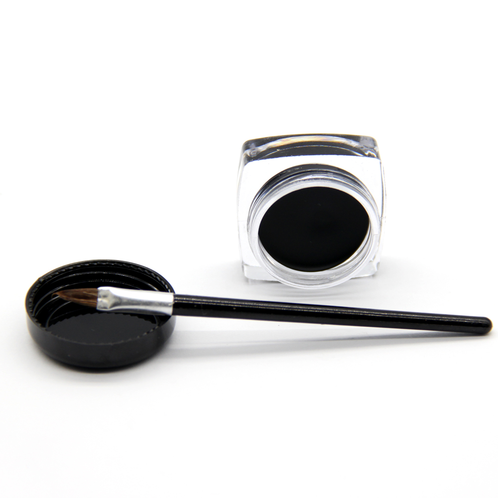 Image of 1Set 2016 Hot Sale Brand Black Eyeliner Gel Makeup Cream+ Beauty Smart Brush Make Up Waterproof Smudge-proof Cosmetic Eye Liner