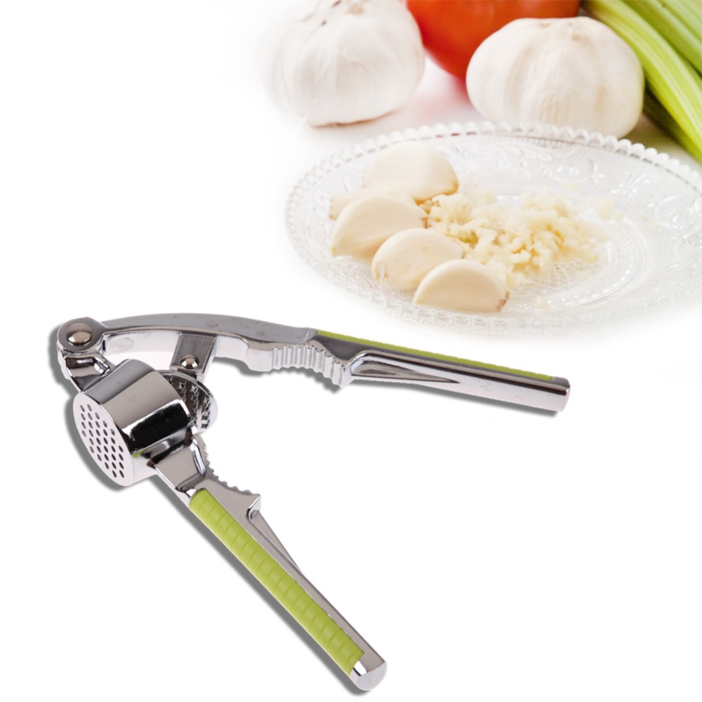 Image of Kitchen Gadgets Accessories Garlic Press Cooking Fruit Vegetable Slicer Cutter Tools Descascador Novelty Households