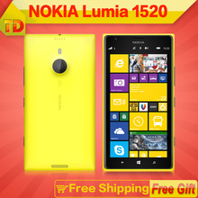Original Nokia Lumia 1520 Quad Core 6 inch IPS TouchScreen 20MP Camera 16GB ROM Bluetooth 4