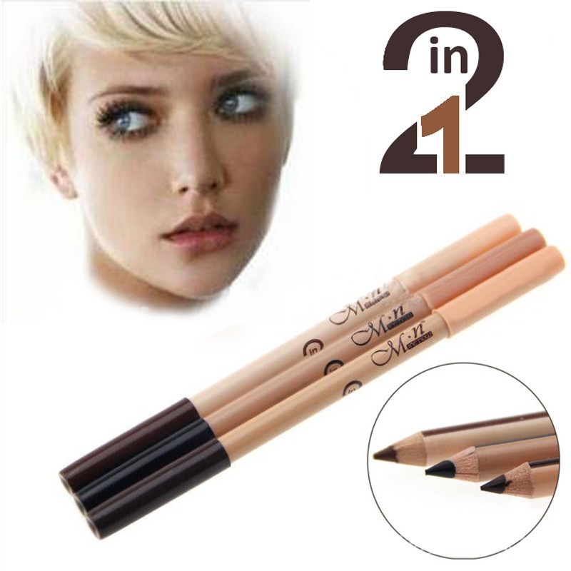 WholesaleMaquiagem Eye Brow Menow Makeup Double Function Eyebrow