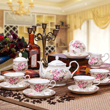 British Vintage Coffee Cup Set Black Tea Cup And Saucer Ceramic