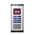 open door and gate separately wireless intercom access GSM door opener for 2 doors