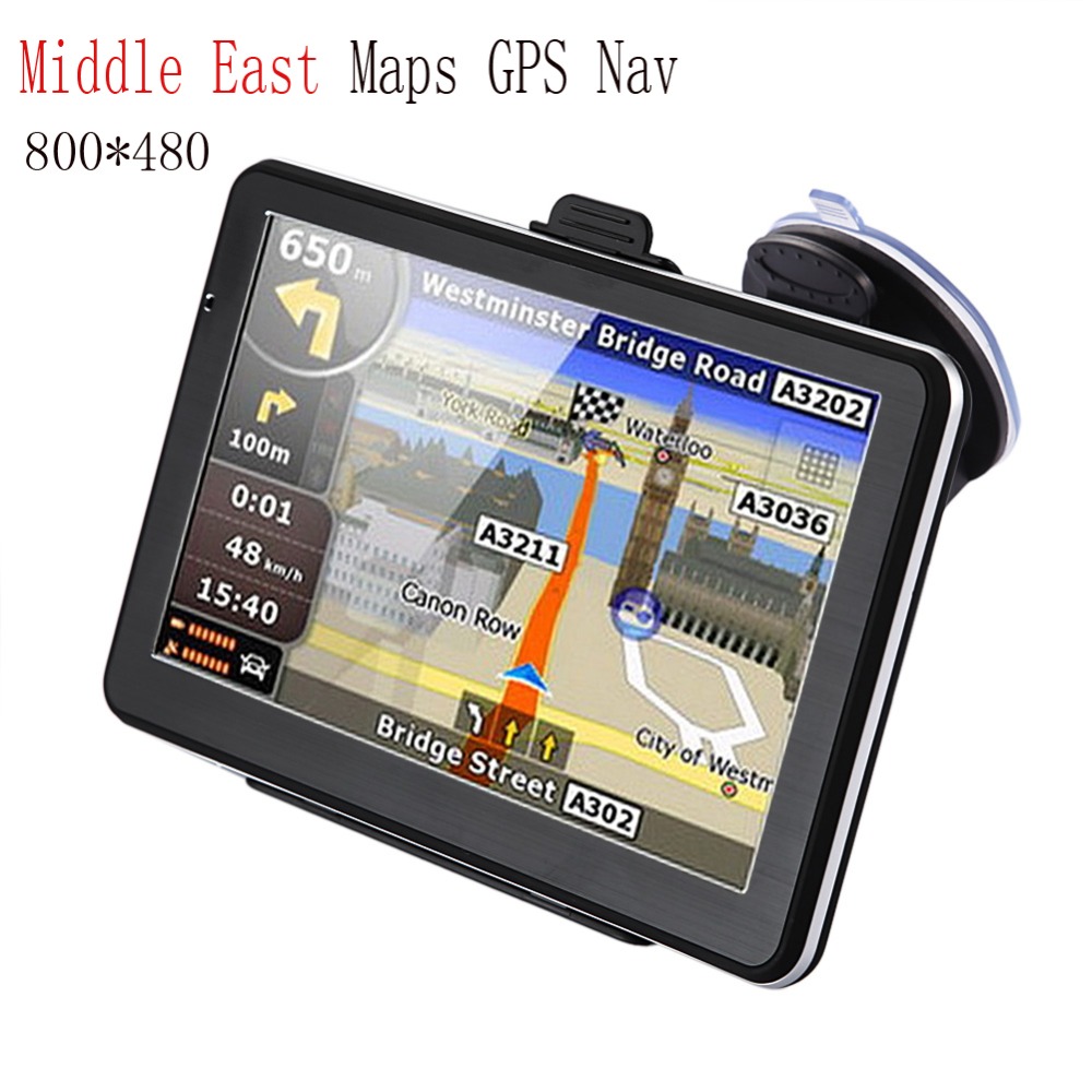 Image of 710 7" Touch Screen Portable GPS Navigation Navigator Middle East Vehicle Car GPS Navigation
