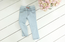 Free shipping new arrival Hot sale 2015 Summer jeans for girls kids children pants jeans child