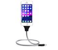 Ultra Flexible Metal Twister for iphone Android Cable Dock Tripod Phone Holder Stand Dock Anti Fracture