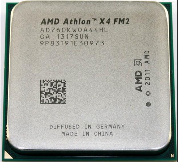  Athlon X4 760 -AD760KWOA44HL  Quad-Core 3.8  FM2 CPU   