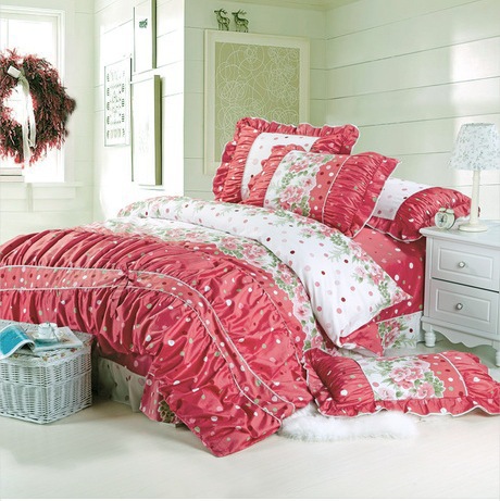 Red And White Polka Dot Comforter