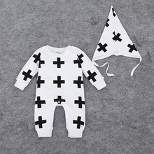 2016 Fashion Newborn Baby Boy Clothes Baby Girl Romper Toddler Costume Bebes Clothing Jumpsuit Infant Playsuit Outfits Autumn