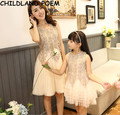 mother daughter dresses summer 2017 mother and daughter clothes lace party family matching clothes mom and