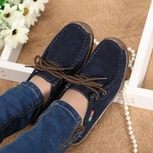 Snail shoes 2015 new female female Korean flat shoes flat with big yards pregnant mom Peas