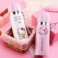 Cretive Hello Kitty Stainless Steel Double Wall Vacuum Flask Coffee Mug Travel Tumbler Water Bottle Insulated