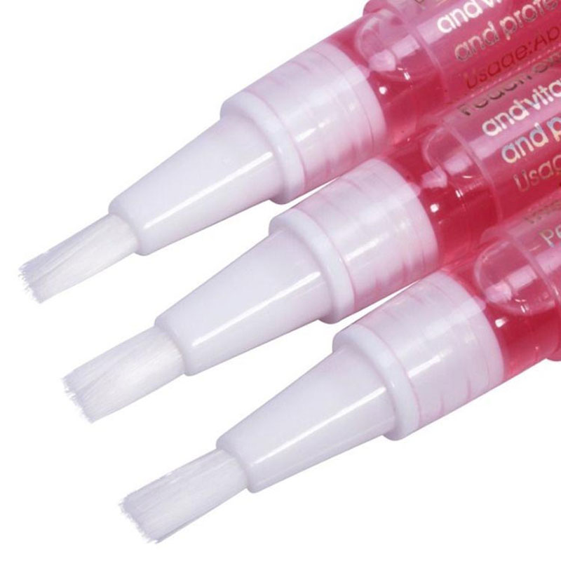 Image of 3pcs Cuticle Revitalizer Oil Pen Nail Treatment Nutritious Polish Wholesale Nail Art Repair Nutrition Nail Care Tools