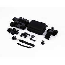 Gopro camera Accessories Containing Box Telescopic Handheld Monopod Tripod Mount Screw for Go Pro Hero Free Shipping