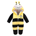8 Style New Year Lovely Gift Baby Animal Romper Jumpsuits Newborn Baby Cartoon Animal Costume Thick