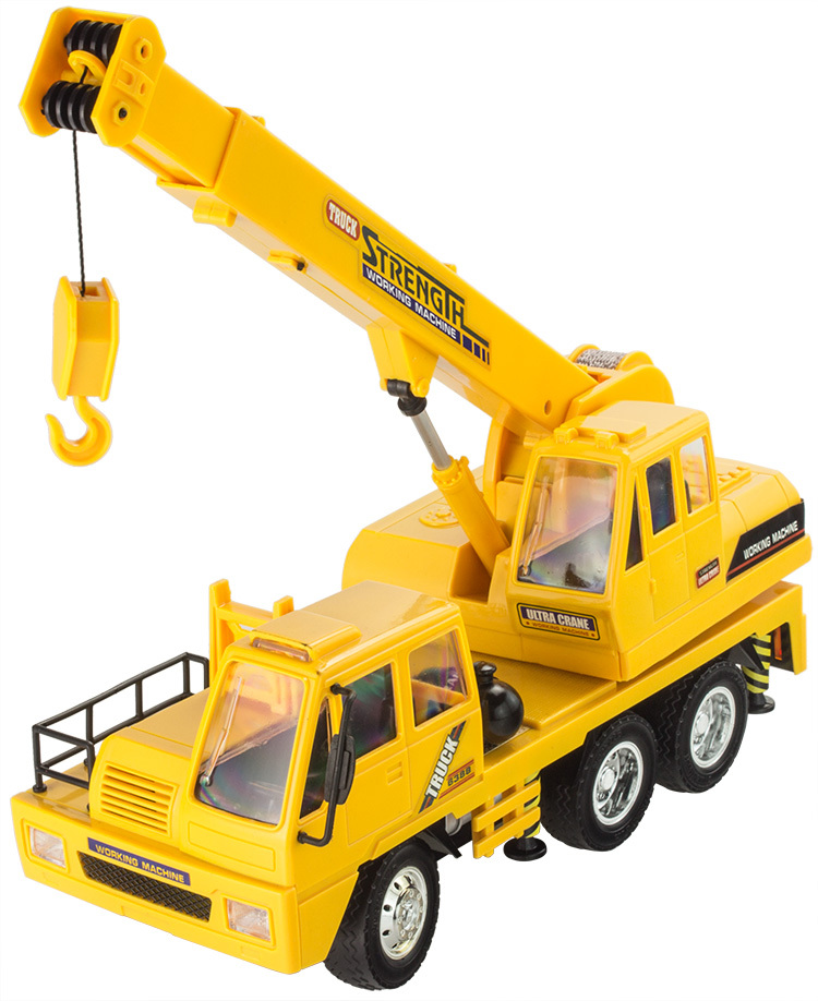 Children wireless remote control crane truck electric toy car with