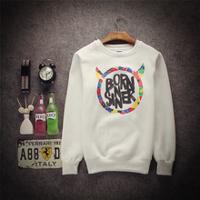 New O neck born sinner men boy women streetwear pullover hiphop active jaquetta hoodies sweatshirt coat retail wholesale