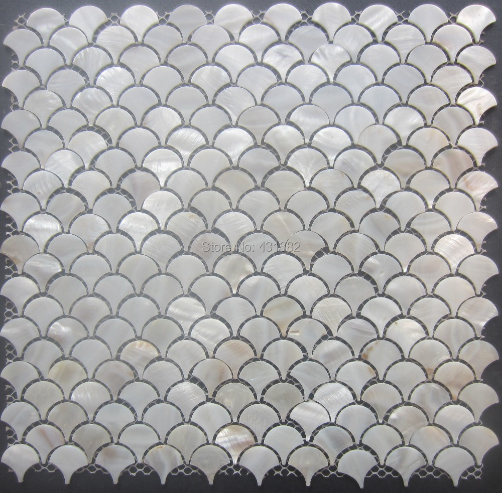 free shipping!! 11 pcs mother of pearl tiles Sector mosaic for wall mosaic tiles Sector white shell mosaic bathroom wall tiles