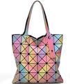 2016 Hot Fashion Women s Handbag Hight Quality Same As BaoBao Bag Design 3D Rainbow Totes