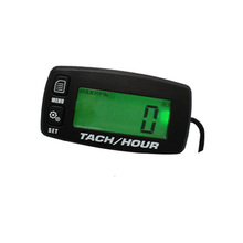 waterproof Backlight Hour Meter hourmeter Tachometer For Marine Boat ATV Snowmobile Generator Mower outboard UTV motocross