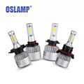 Oslamp Hi Lo Single Beam COB Chips LED Car Headlight Kits Auto Led Head Light Bulbs