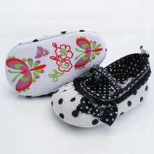 Cute Baby Girls Boy First Walkers Toddler Shoes Boots Multi color Dot Bow Children s Shoes