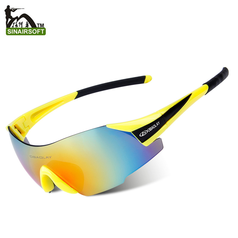Image of Obaolay Glasses SP0889 UV400 Cycling Glasses Outdoor Sport MTB Bicycle Glasses Motorcycle Sunglasses Eyewear frameless glasses