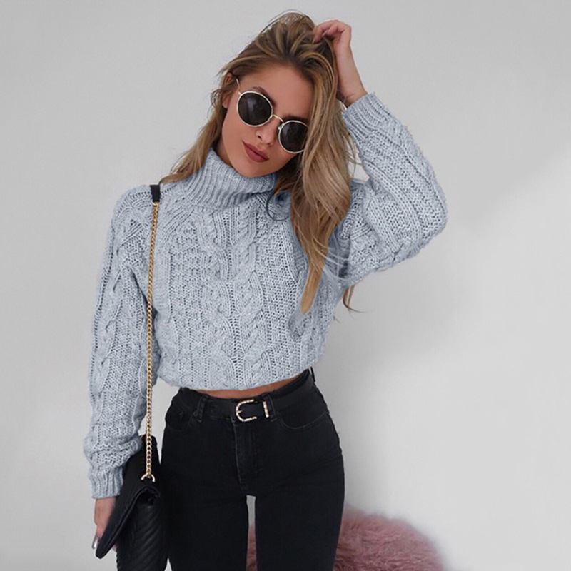 tight cropped sweater