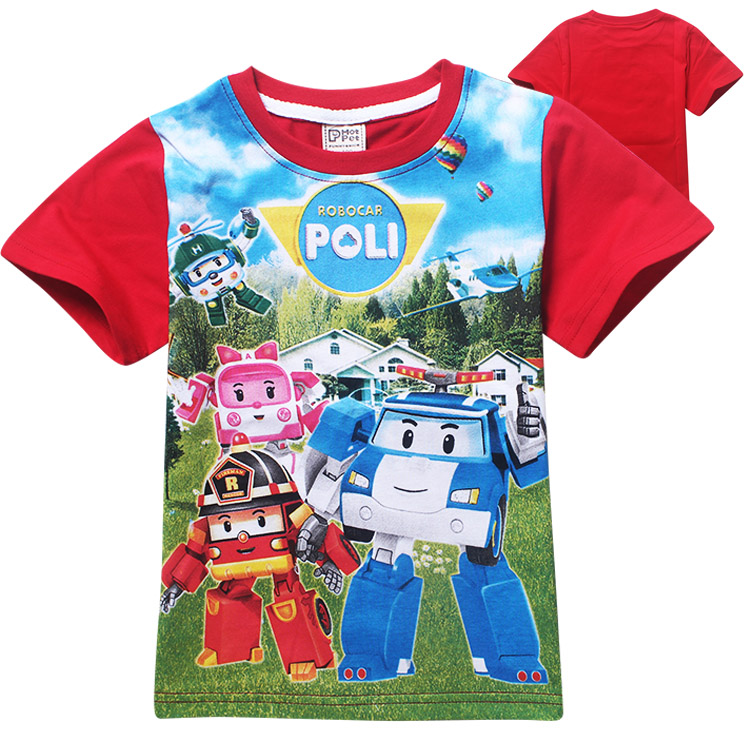 robocar poli t shirt