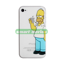 New Grind Arenaceous Hard Cases For iPhone 4 4S Shell Simpsons Snow Minions Hand Graps the