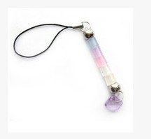Phones & Telecommunications Mobile Phone Accessories Mobile Phone Straps cute couple phone chain crystal pendant Charm