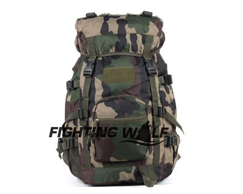 New Style ROGISI 600D Nylon Material Durable Tactical Outdoor Hiking Riding Camping Backpack With Molle System Lightweight 45L