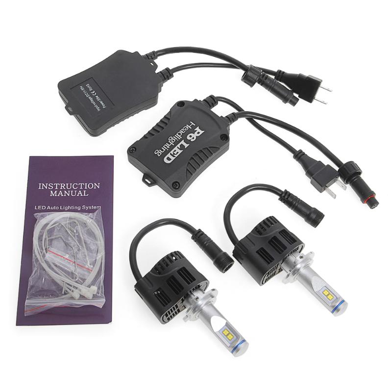 Atshark 110W 10400LM H7 4PCS Philips LED Headlight / Headlamp Conversion Kit