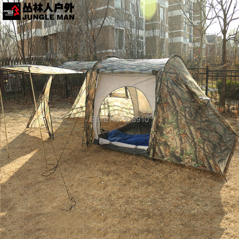 M mil new bionic camouflage camouflage tent camping tent 4-5 Bedroom air defense rainstorm T220