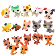 20 PCS lot MINI Littlest Pet Shop Dog Loose Random Child Girl Toys LPS Gift Brinquedos