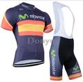 2016 Movistar MTB Cycling Clothes Breathable Cycling Jersey Set Cycling Clothes Sportful Bike Sportswear Shorts Ropa
