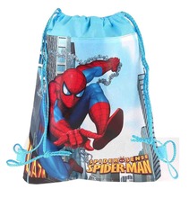 CM418 2015 new Kids Cartoon Printed Drawstring Bag 36cm 28cm children s spider man school bags