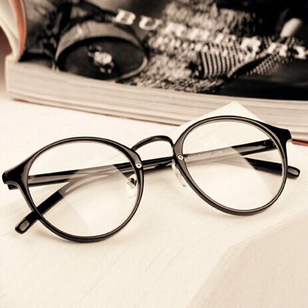 Mens Womens Nerd Glasses Clear Lens Eyewear Unisex Retro Eyeglasses Spectacles