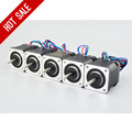 5PCS 59Ncm 84oz in Nema 17 Stepper Motor 2A 4 wire 1m Cable for DIY 3D