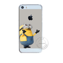 2015 New Fashion Super Hot Despicable Me Yellow Minion Design Case Cover For Apple iPhone 5