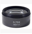 0 75X Objective Auxiliary Lens Stereo Microscope Mounting Thread M48 Wide Multiplier Field High Point 0